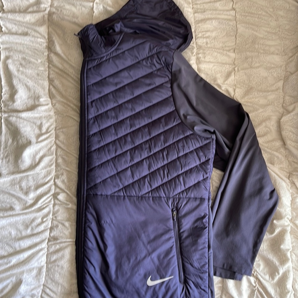 Nike mens full zip running jacket XL